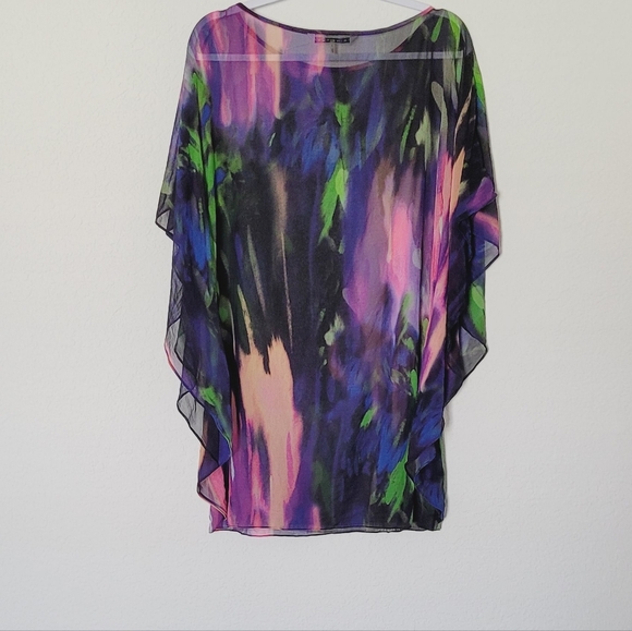 Trina Turk Anissa Silk Dress Sz 6 - Picture 6 of 9